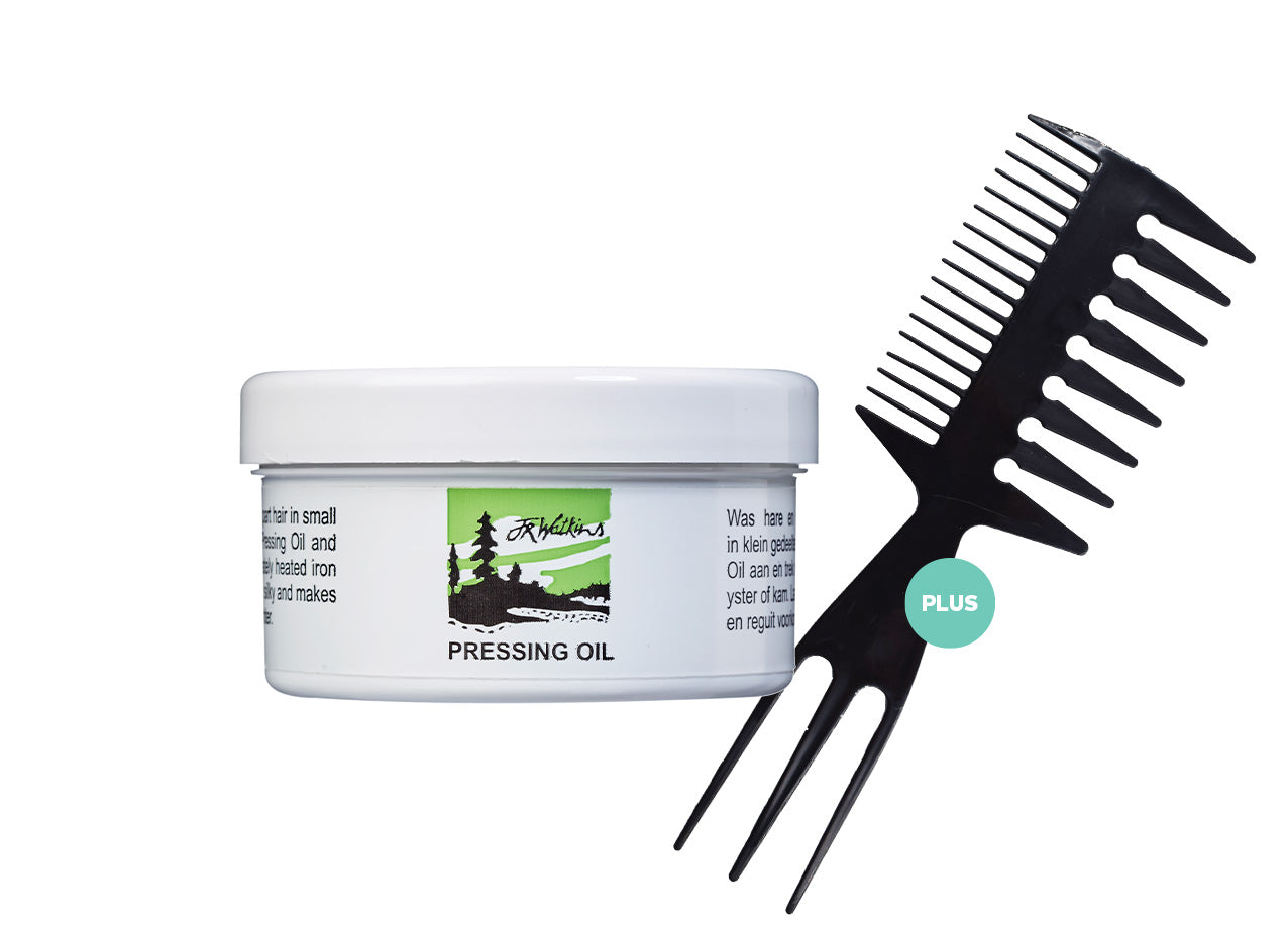WATKINS PRESSING OIL 175ML PLUS MULTI-PURPOSE BLACK COMB