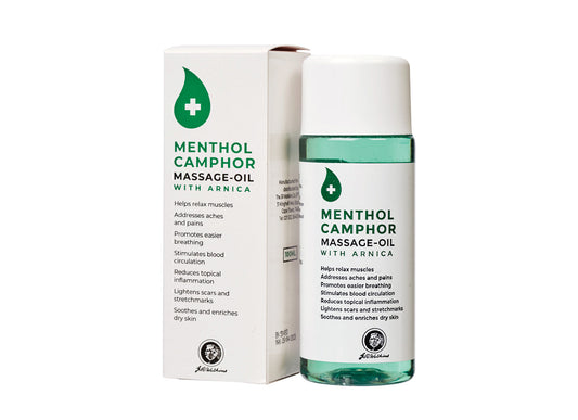 MENTHOL CAMPHOR MASSAGE OIL WITH ARNICA 100ML