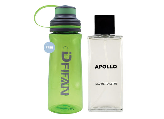 APOLLO EAU DE TOILETTE 100ML FREE WATER BOTTLE